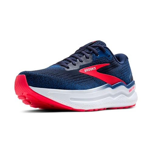 BROOKS Damen Ghost Max 2 Sneaker, Peacoat/True Blue/Diva Pink, 39 EU