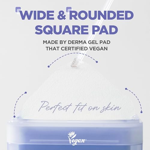 MEDIHEAL Watermide Toner Pad - Square Cotton Facial Toner Pads with Icelandic Glacial Water - Improv