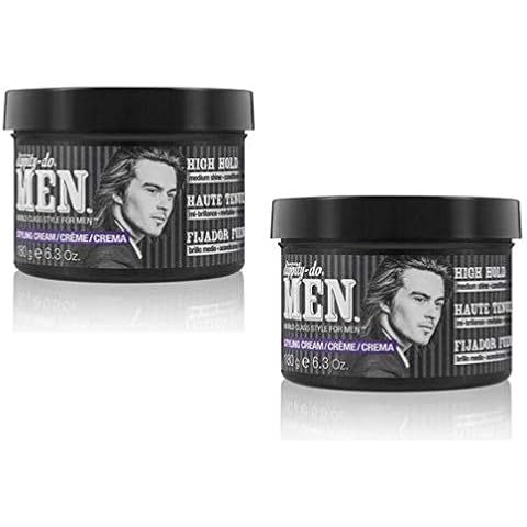 Dippity Do Men Styling Cream 2 Pack - Dippity Do Hair Gel (2 x 180 gram Jars) Cover