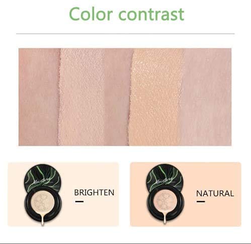 Cogumelo Head Air Cushion CC Cream, almofada de ar chafful CC Creme cabeça de cogumelo, óleo fosco n