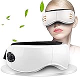 [Multifuncional Massager Eye] presión de aire, masaje de la vibración, la compresión de calor y música relajante en 5 modos establecidos. Se puede seleccionar el modo de acuerdo a sus requerimientos específicos. Alivia la tensión del ojo, ojos secos, la presión del seno y dolores de cabeza. Relaja su mente y ayuda a dormir mejor. Si han pasado 15 minutos, la unidad se apaga ..