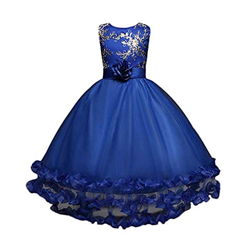 DreamHigh Gorgeous Girls' Princess Evening Party Long Tailing Dress up