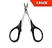 2 Pack Curved RC Car Body Trimming Scissors - Apex RC Products #2731