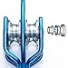 KQFCAZRE 35KN Double Pulley for Hauling System Climbing Dragging Arborist