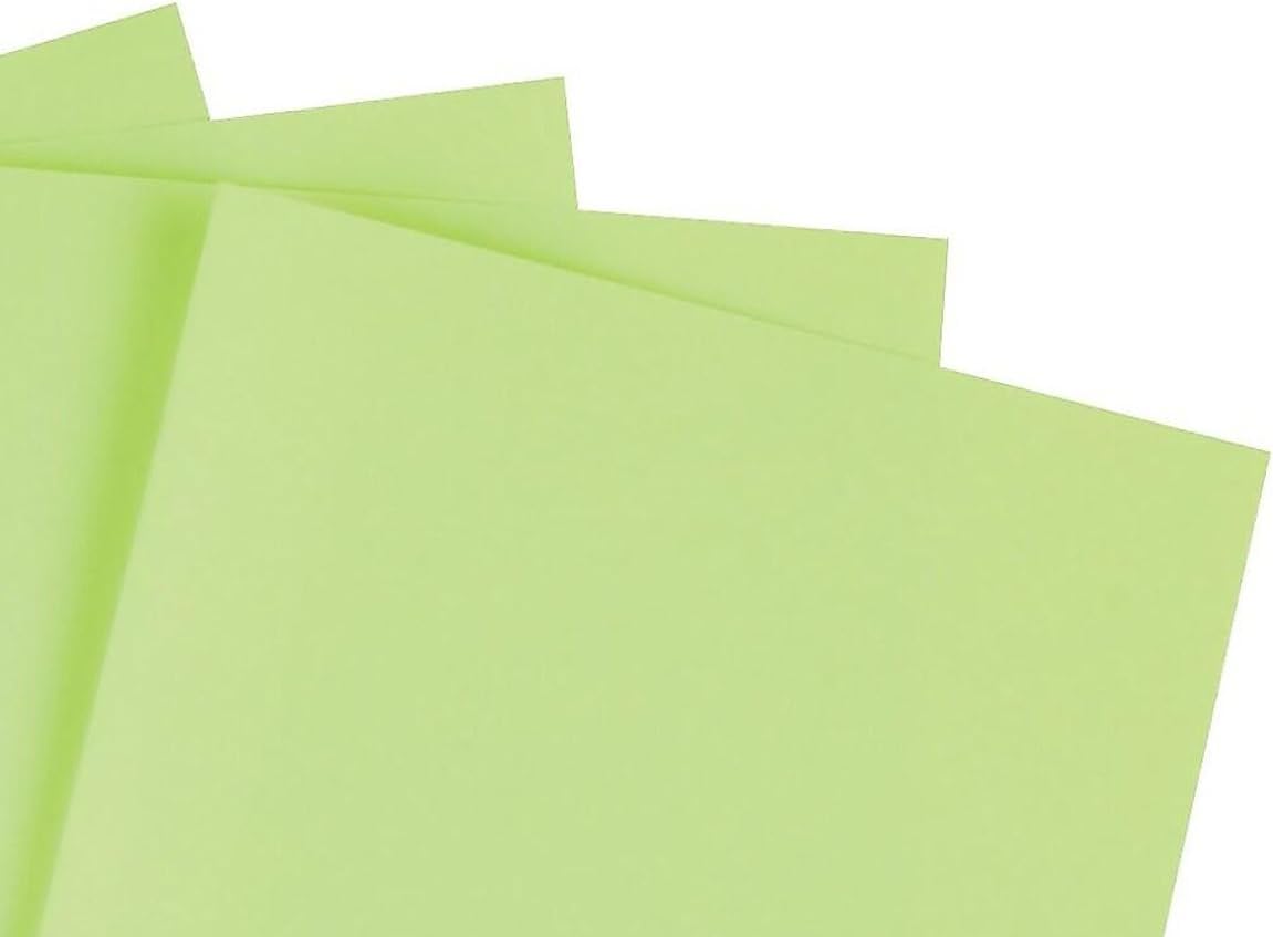 Staples Brights Colored Paper 8 1/2-Inch x 11-Inch Green Ream, For Office, School & Home