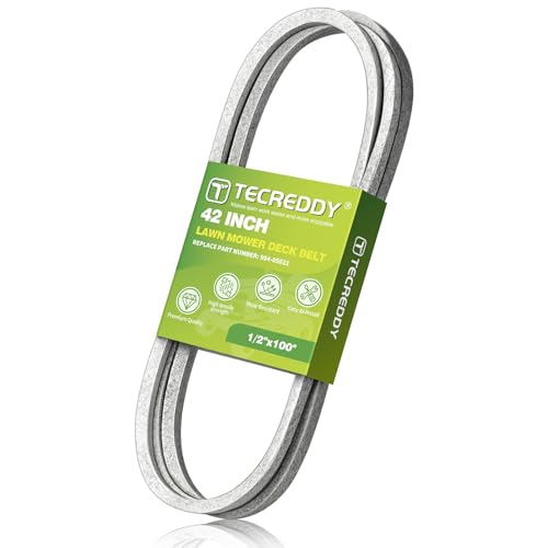 954-05021 Mower Deck Belt for Cub Cadet 42 Inch XT1 LT42 XT2 LX42 Craftsman T210 T2200 MTD 754-05021 Lawn Mower - Aramid Cord 1/2 X 99.75