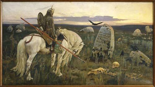 Affiche Décorative Vityaz Vasnetsov 60x90cm pour habiller un grand mur vide
