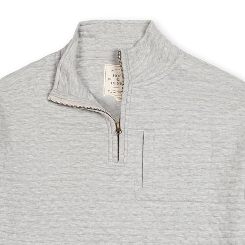 Image of Hope & Henry Men's Half Zip Pullover Sweater