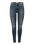 skinny Damenhose mit einem Knopf- und Reißverschluss