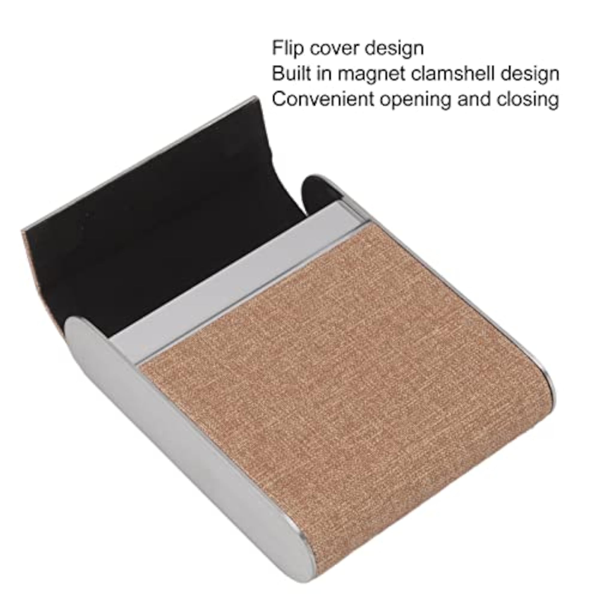 Inner Flocking Flip Cover Cigarette Case