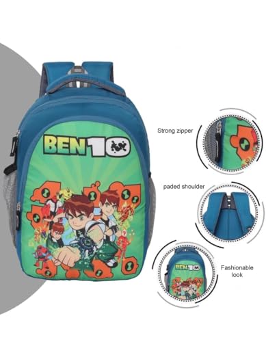 Image of perfect star Combo pack of 2 Motu Patlu School bag & Lunch bags Branded Tution Carry on Tote Nursery kids bag 1st to 5th std 30 L Backpack Tiffin bag (sky Blue)