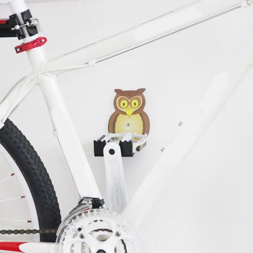 Soporte para pedal de bicicleta horizontal resistente de pared para instalar en garaje 2