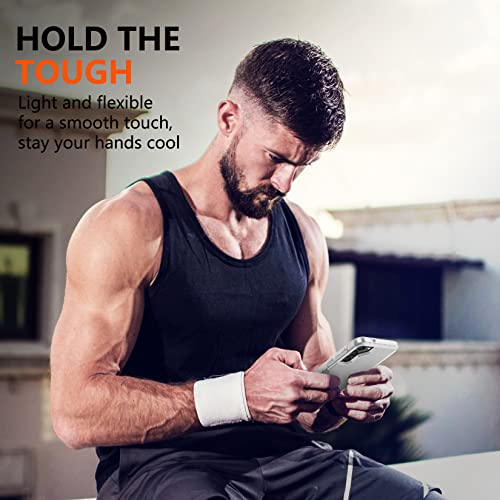 Spidercase For Samsung Galaxy S23 Case, [10 Ft Military Grade Drop Protection], 2 Pack [Tempered Glass Screen Protector+Camera Lens Protector] Heavy Duty Shockproof Case, Frosted Clear #TOP7