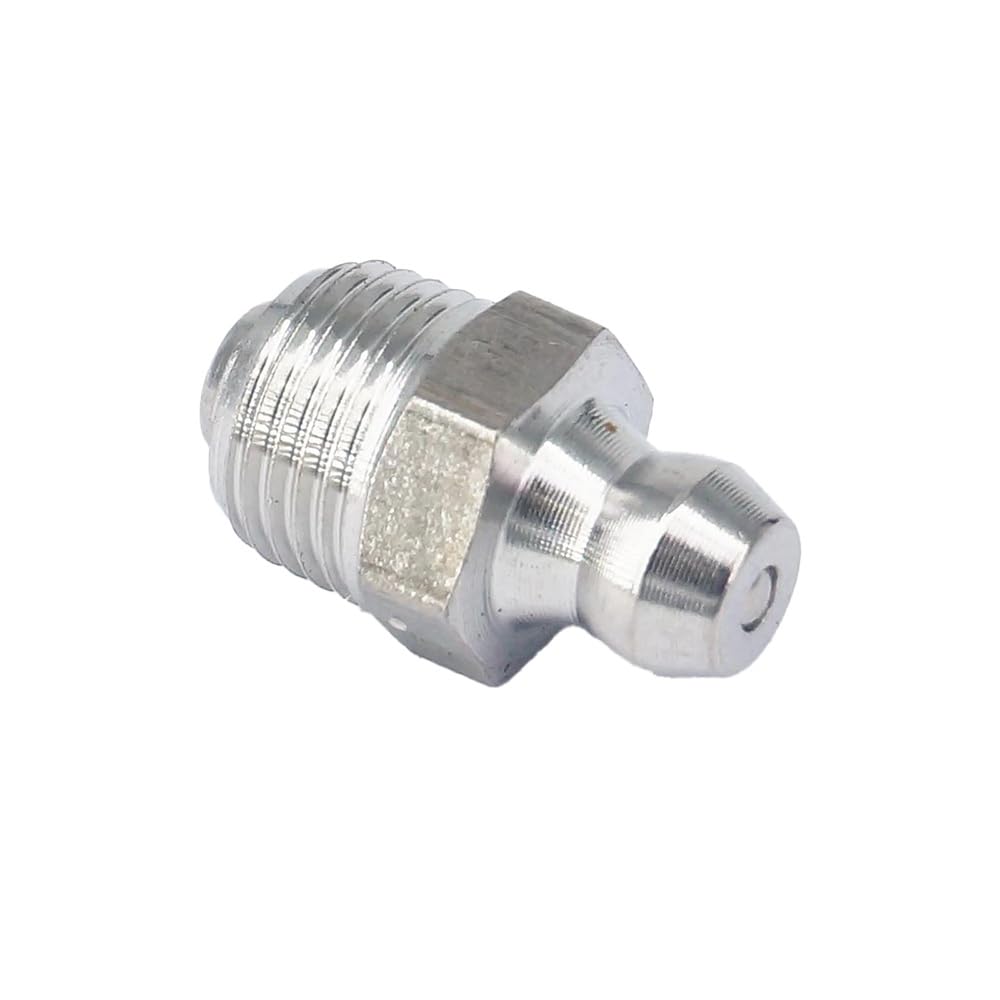 Engrasador Zerk de acero inoxidable 304 macho BSPT 1/8 recto anticorrosión