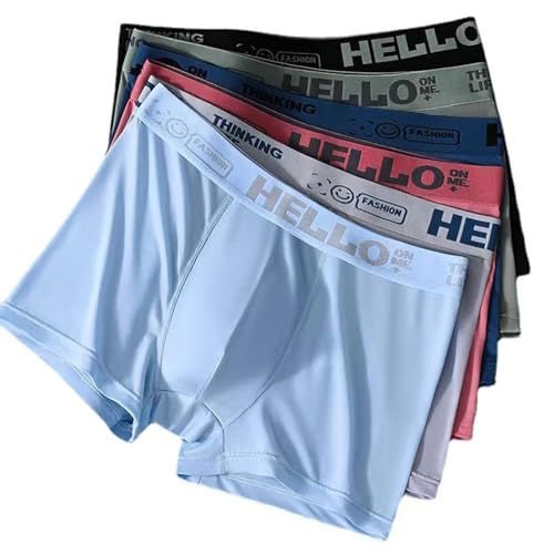 Hello Underwear for Men, Hello Ice Cooling Underwear for Men, No-Show Breathable Low Rise Workout Boxer Briefs3