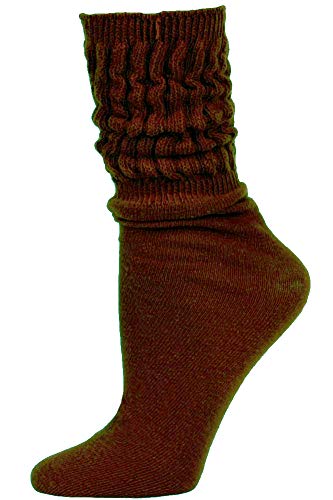 Image of The Branch Eloise Women's Cotton Slouch Socks, Woman's Knee High Boot Socks