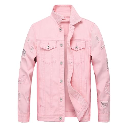 Chaqueta de mezclilla para hombre Maiyifu-GJ estilo slim fit miniatura 5