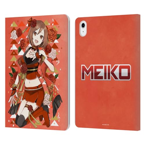 Funda Hatsune Miku Meiko libro iPad Air 2022 carcasa anime cuero soporte tableta