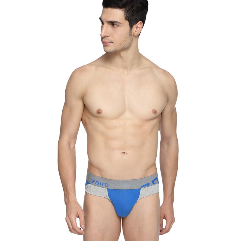 Image of Zoiro Men's Cotton Solid Brief Combo Pack |Colour's May Vary