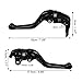 X AUTOHAUX 1 Pair Motorcycle Brake Clutch Levers Adjustable Folding CNC for Honda CBR1000RR CBR 1000RR FIREBLADE SC57 2004-2007 for CB1000R 2008-2016 Black