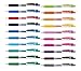 Zebra Sarasa Clip Gel Ink Pen, Extra Fine Point, 0.3 mm, 20 colors set (Japan Import)