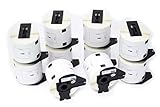 Maße: 100 mm x 62 mm vhbw 10x Rolle Etiketten Aufkleber kompatibel mit Brother P-Touch QL-650TD, QL-700, QL-710, QL-710W, QL-720, QL-720NW Ersatz für Brother DK-11202.