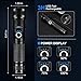 3 Pack Rechargeable Flashlights High Lumens, 990000LM Super Bright LED Flashlight, Adjustable Powerful Flash Light with 5 Modes & USB Cable, Waterproof Handheld Flashlight for Home Camping Outdoor