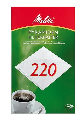 Melitta papier à rouler pyramide pour vos matins parfaits boîte de 100 filtres
