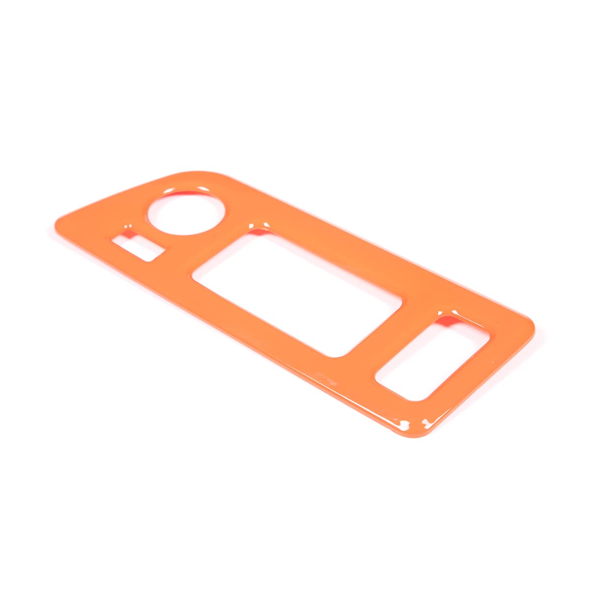 Car Headlight Switch Button Panel Trim for Chevrolet Corvette C7 2014-2019 Convertible Switch Frame Interior Accessories (Orange)