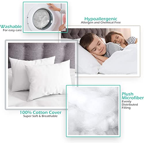 Nestl NB-TODDLERPILLOW-2 Toddler Pillow - Pack Of 2 Baby Pillows thumb #3