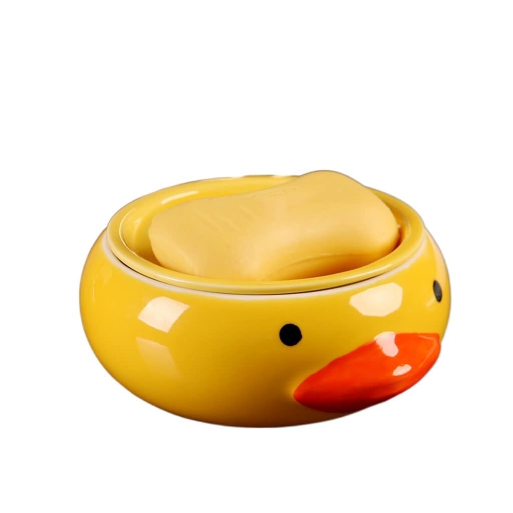 Soap Dish Ceramic Draining Countertop Soap Box Indoor Washbasin Bathroom Kitchen Draining Separation Soap Tray Soap Dish Bath Soap Rack Soap Box