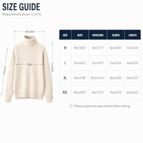 Turtleneck Sweaters for Women Casual Pullover Tops Warm Sweater Purple - image 3