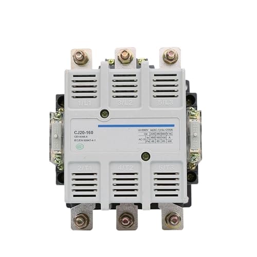 Contacteur CA triphasé CJ20-160 pour éviter les surcharges de moteur électrique en 380V 160A