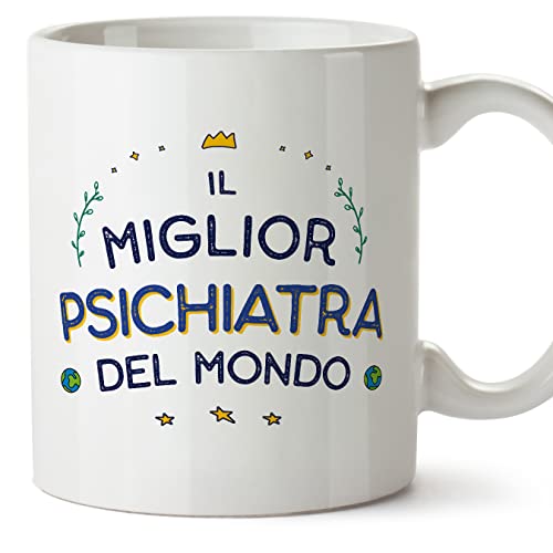 Mugffins Tazza in ceramica per PSICHIATRA uomo 11 oz /