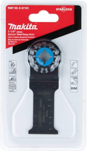 Makita Starlock Bi-Metal Metal Plunge Blade