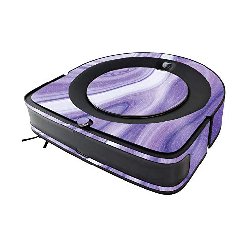 Image of MightySkins Glossy Glitter Skin Compatible with iRobot Roomba s9 Vacuum - Lavendar Acrylic | High-Gloss Glitter Finish | Easy to Apply and Change Styles | Made in The USA