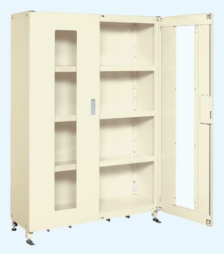 サカエ スーパージャンボ保管庫(組立式・透明窓付扉) SKS-124518AIK 144273