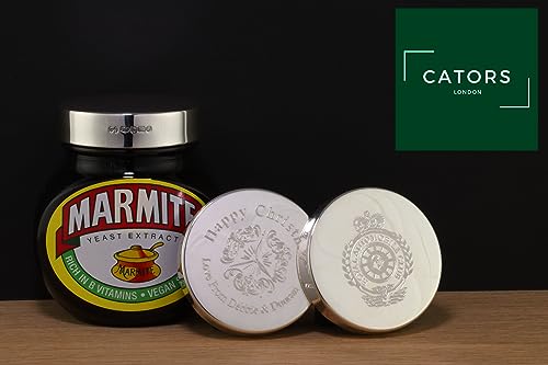Cators Sterling Silver Lid, Marmite Jar (500 grams), Luxury Lid for Marmite Jars Made from Sterling Silver. Sturdy - Image 3