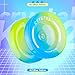Yoyo K2 Crystal - Professional Responsive Yoyo for Kids 8-12, Dual Purpose Yo-Yo for Advanced + Extra Unresponsive Yo Yo Bearing + 12 Yoyo Strings+Storage Bag + Removal Tool ( SkyBlue Yellow)
