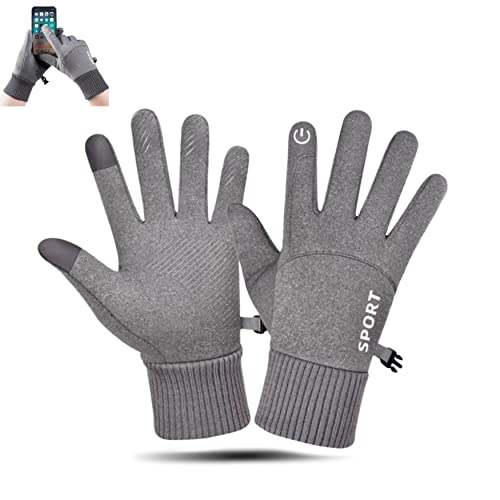 Men's Winter Warm Touch Screen Gloves Waterproof, windproof, Texting, Riding, Driving and Outdoor word Thermal winter gloves for men/boys Free Size