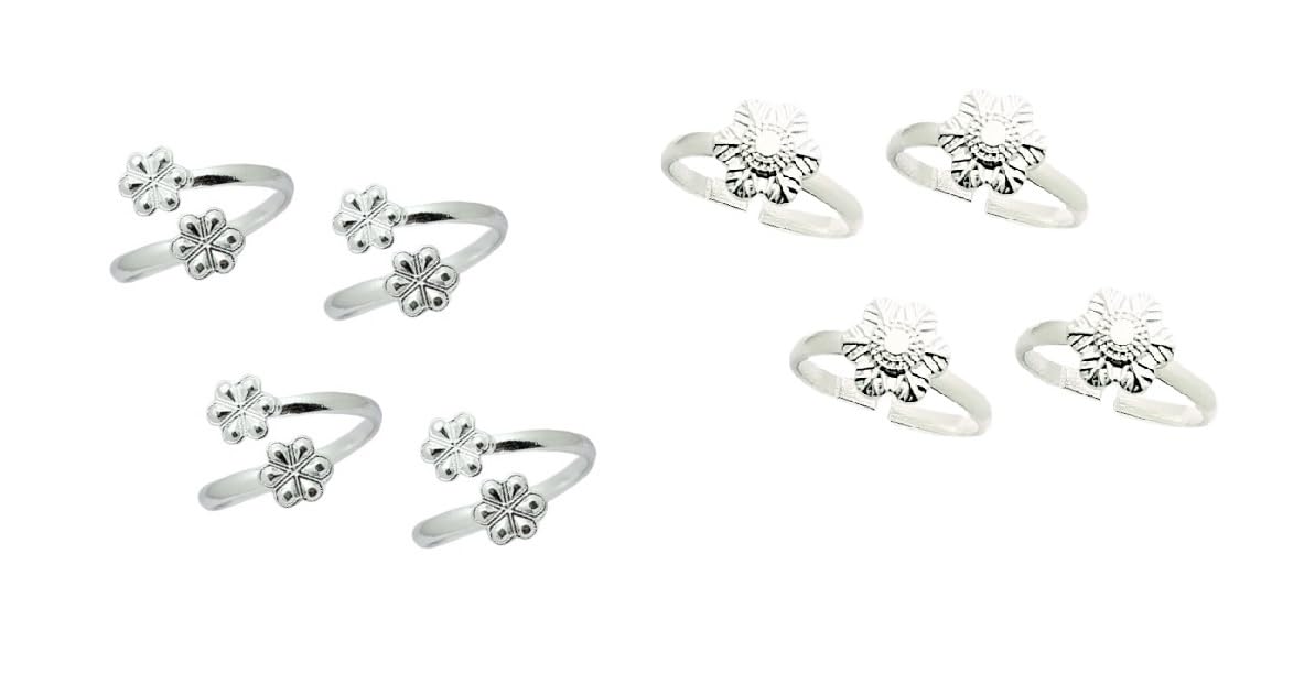 kamada creations Kamada's Designer colorful Toe ring-picture-10