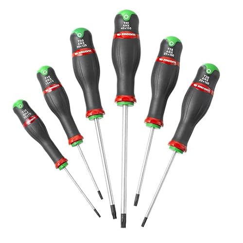 Jeu de 6 tournevis PROTWIST Torx FACOM ATX.J6PB - vue 3