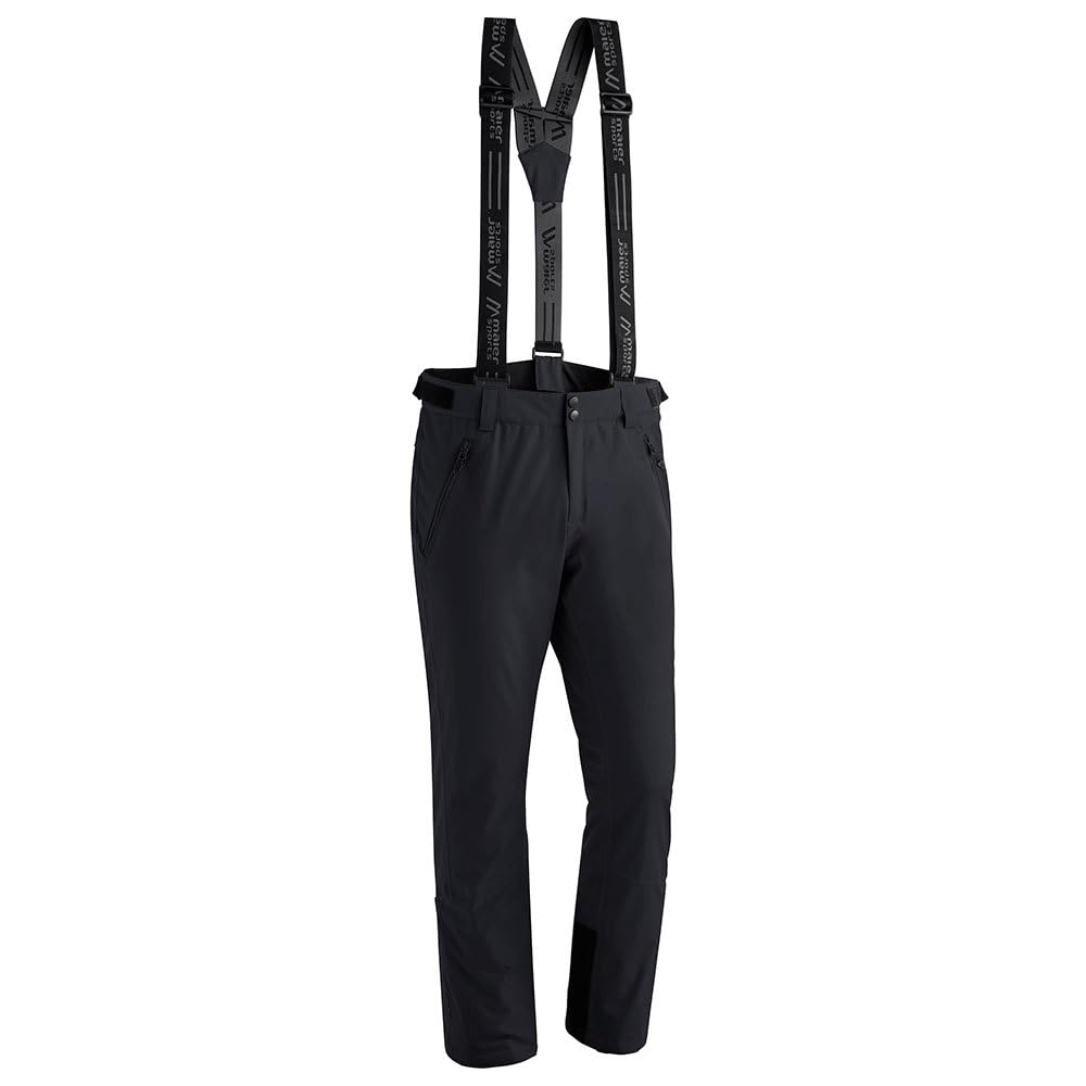 Maier Sports Anton Slim Enganliegende Herren Skihose wasserdichte Schneehose Stretchmaterial Verstellbarer Bund PFC-frei mTHERM mTEX
