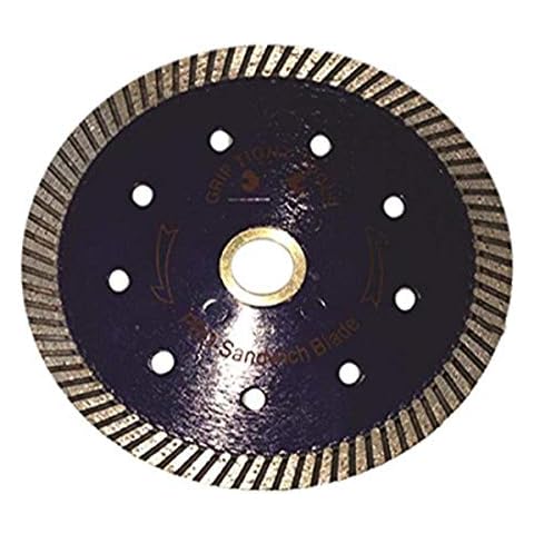 Grip Tight Tools SAN01 Professional Turbo Sandwich Diamond Blade, 4-1/2" Cover