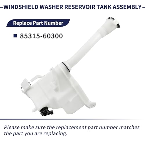 Magimaker 85315-60300 Windshield Washer Reservoir Tank Assembly Fit for Toyota 4Runner 2003-2009 Washer Fluid Bottle Washer Container w/Washer Pump/Bracket/Filler Neck/Cap/Fluid Level Sensor by Magimaker - Used condition - Image 3