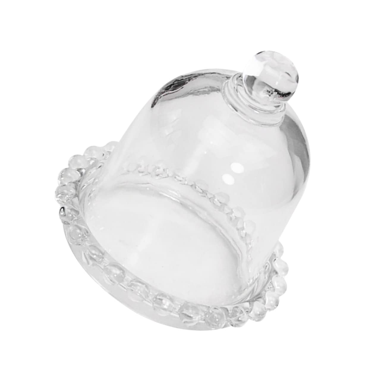 ABOOFAN Lot De 2 Cloches en Verre pour Bougies Plantes Succulentes Guirlandes Lumineuses Photo Gâteau Dessert Décoration