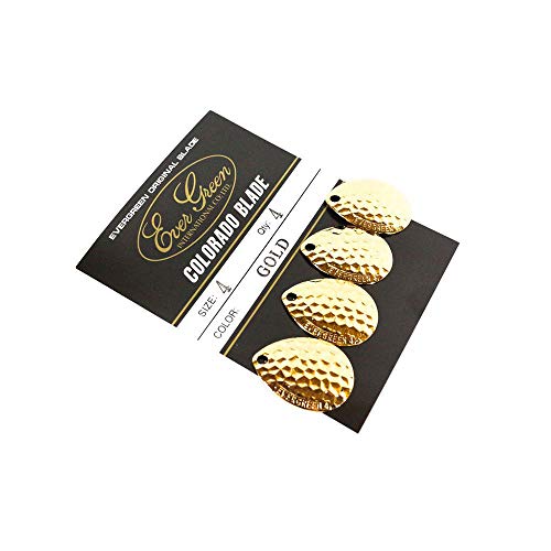 Evergreen Blade Original Blade Hammered Colorado #4 Gold