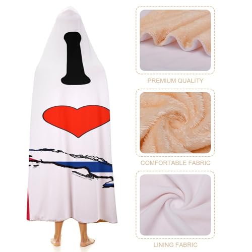 Couverture à capuche confortable Cuba pour vos soirées canapé et doudou - 5