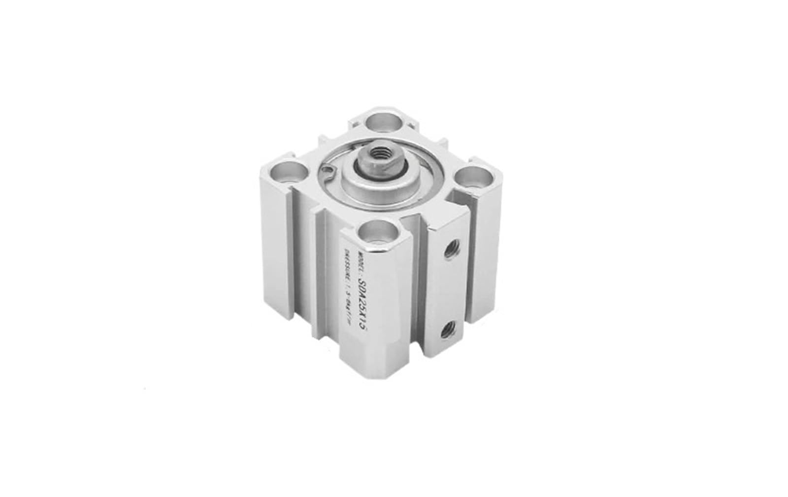 Jwseo Stroke 5Mm Pneumatic Cylinder Da 12/16/20/25/32/40/50/63/80/100 Bore Series Double Acting 5-100Mm Stroke Compact Thin Air Cylinders(,Bore 63Mm)
