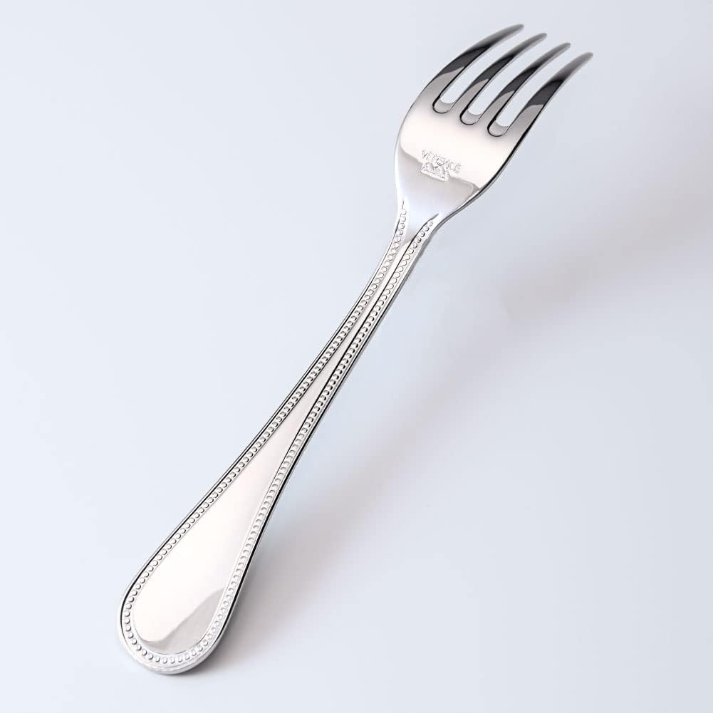 Versace x Rosenthal Greca Dessert Fork Cutlery Silver Not Released in Japan 69178-130955-75026 [Parallel Import]
